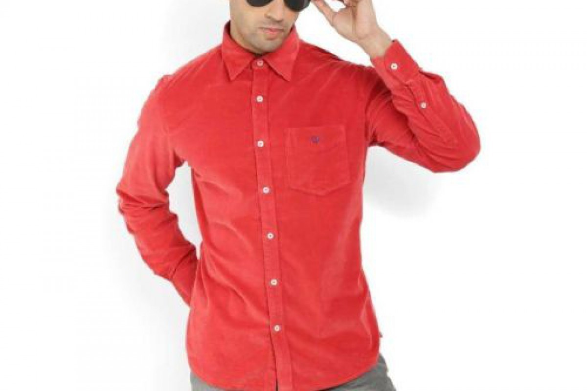 Casual Cool Red Shirt